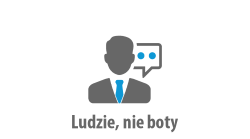 ludzie a nie boty