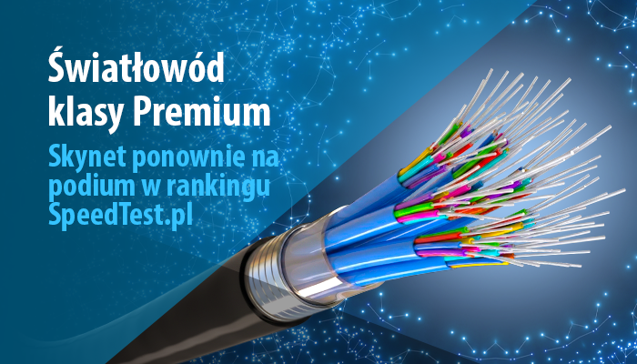 Skynet ponownie w czołówce rankingu SpeedTest.pl 4 ranking speedtest